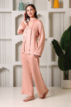 MiSaanjh satin co-ord set